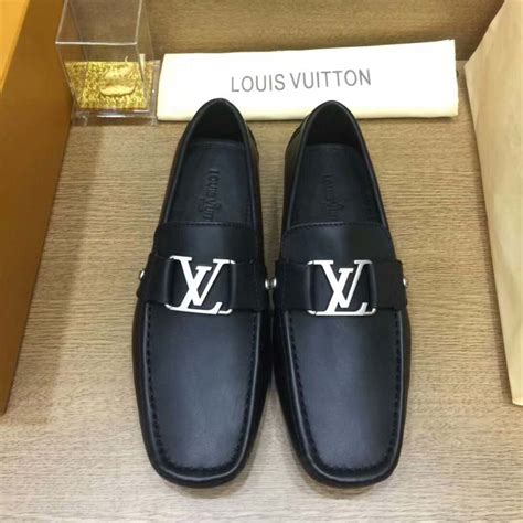 lv black dress shoes|louis vuitton shoes men black.